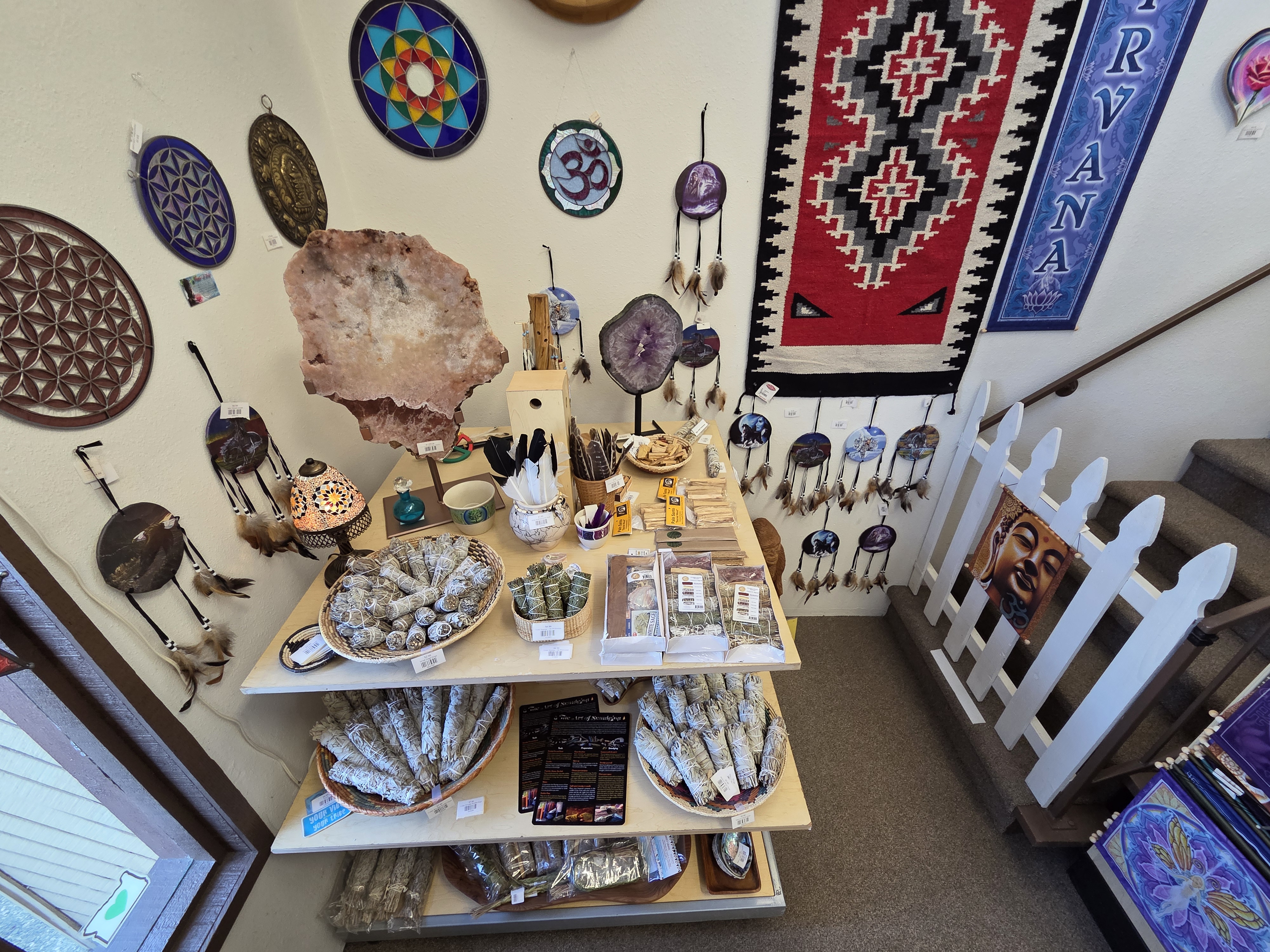 new incense area Aquarius books