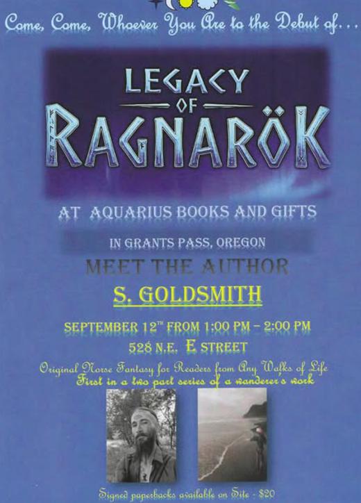Legacy of Ragnarok, S. Goldsmith, Author